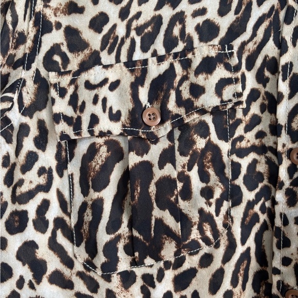 RALPH LAUREN Denim & Supply Leopard Print Top - Picture 6 of 10